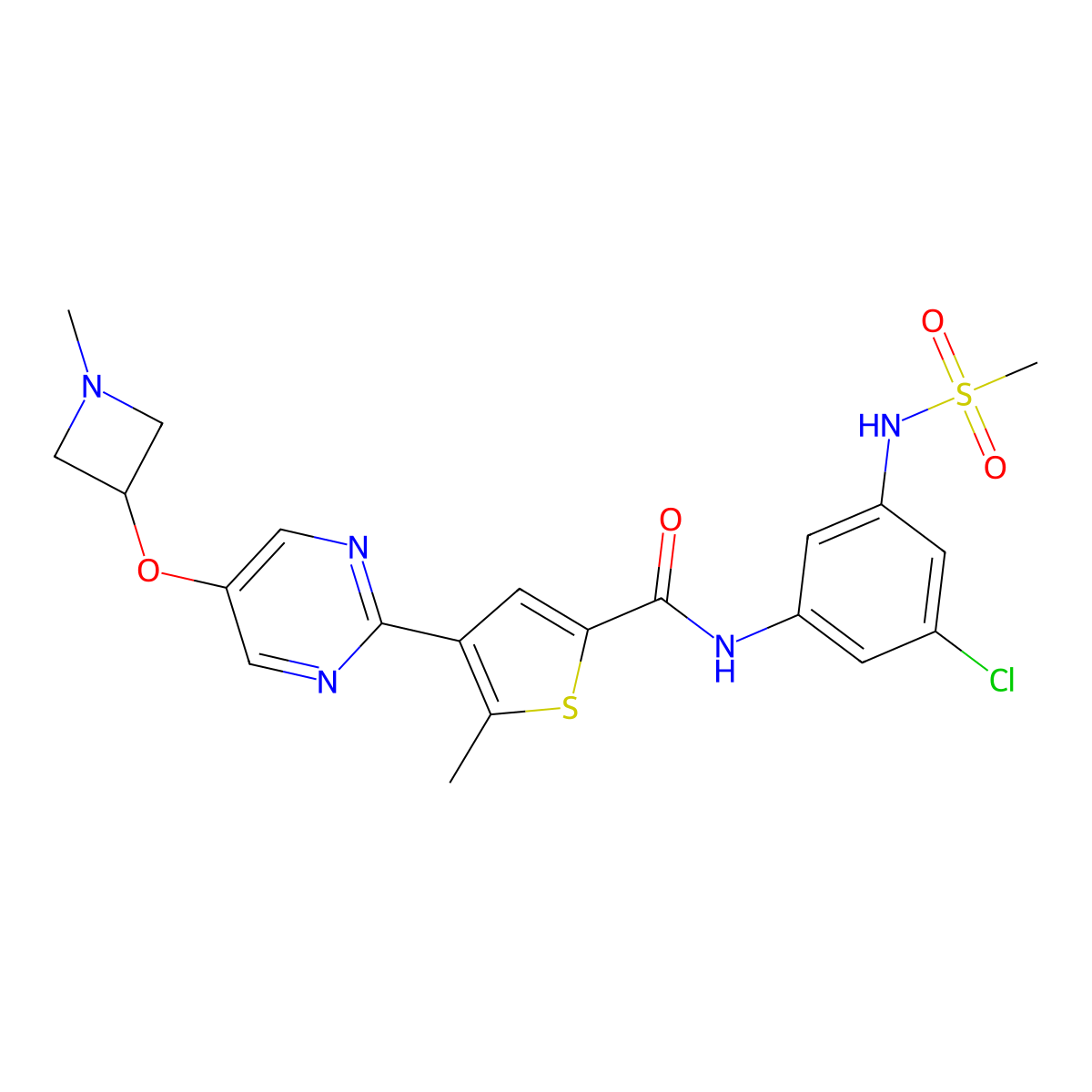 Dhx9-IN-4 molecular structure, CAS 2973401-45-3