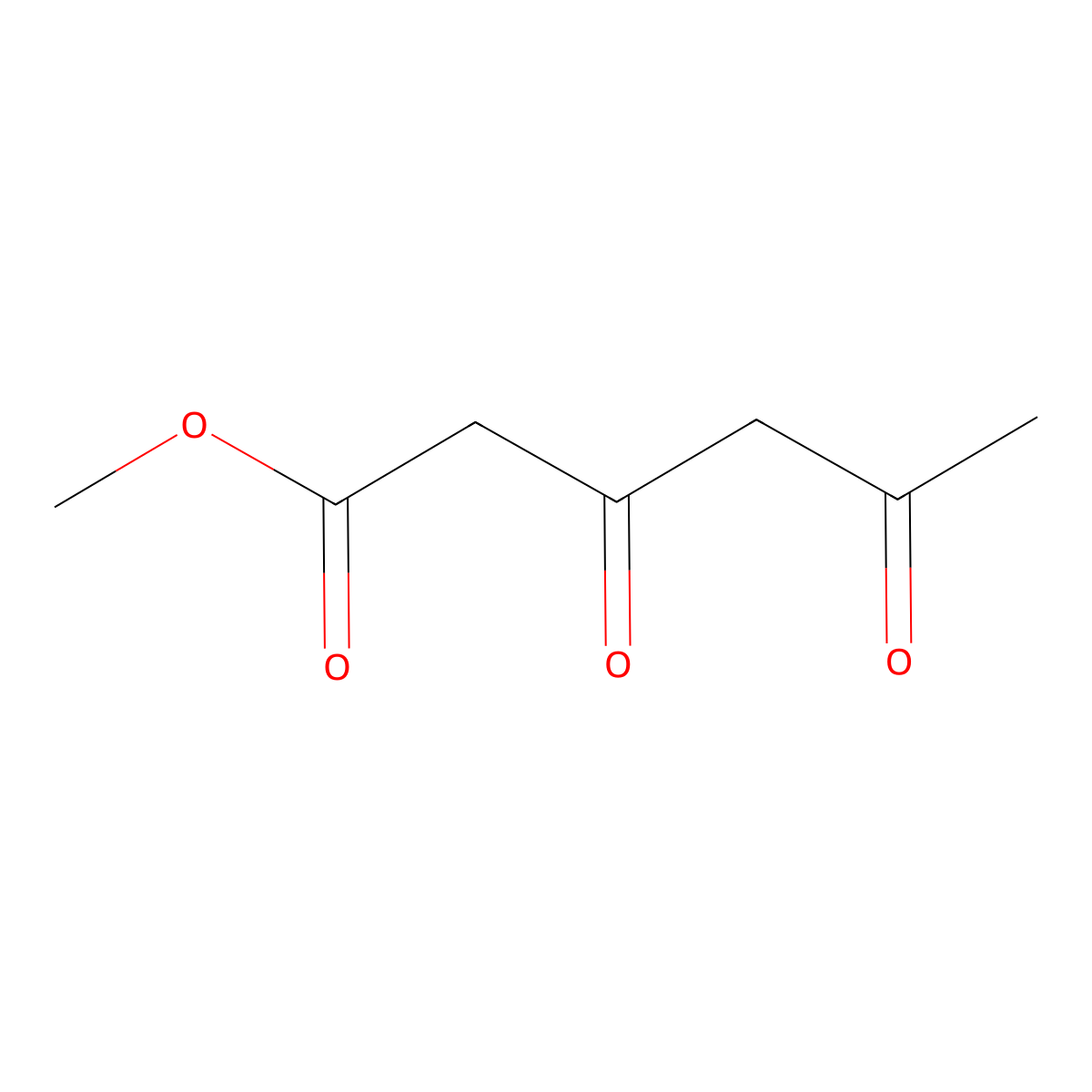 Methyl 3,5-dioxohexanoate molecular structure, CAS 29736-80-9