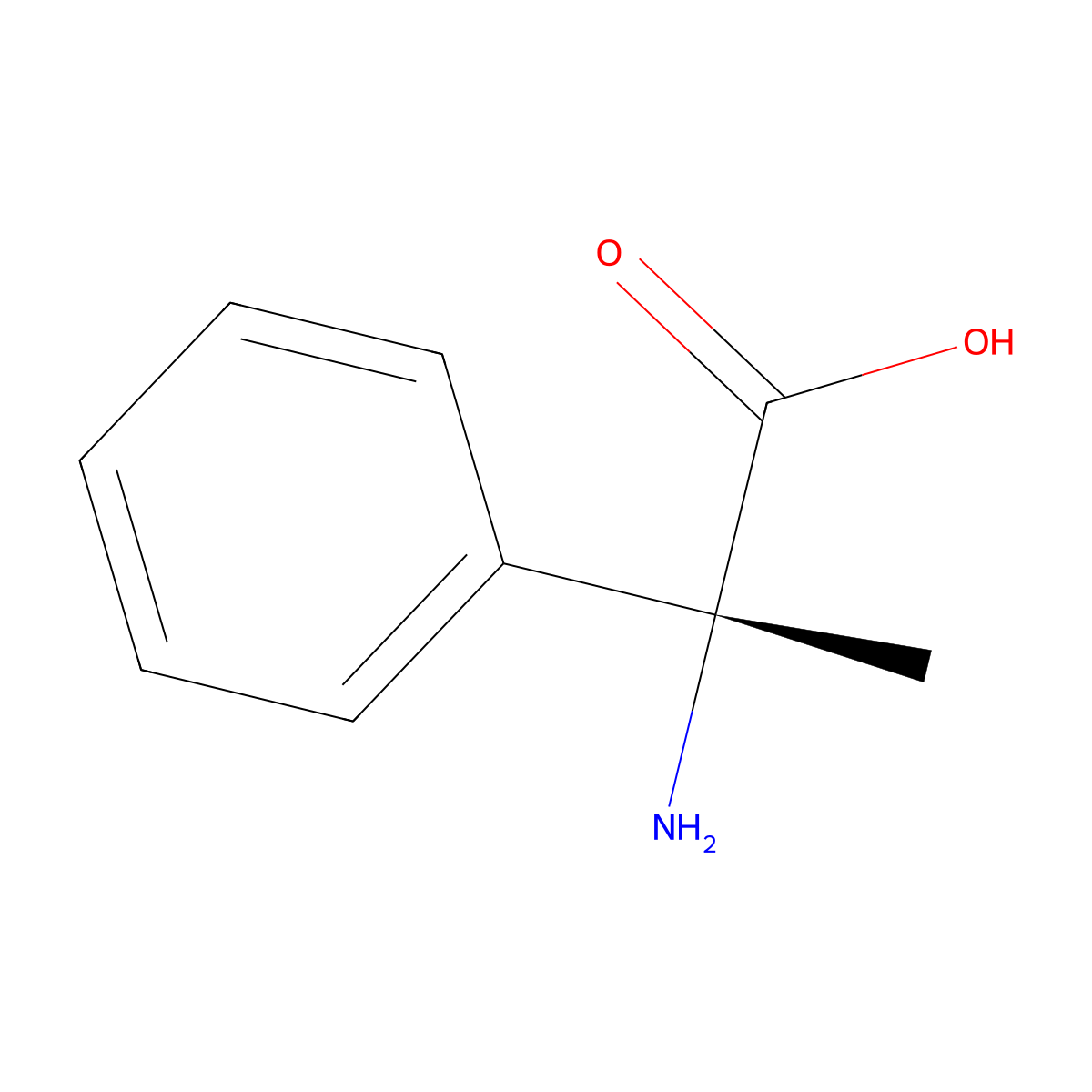 (R)-2-phenyl-alanine molecular structure, CAS 29738-09-8