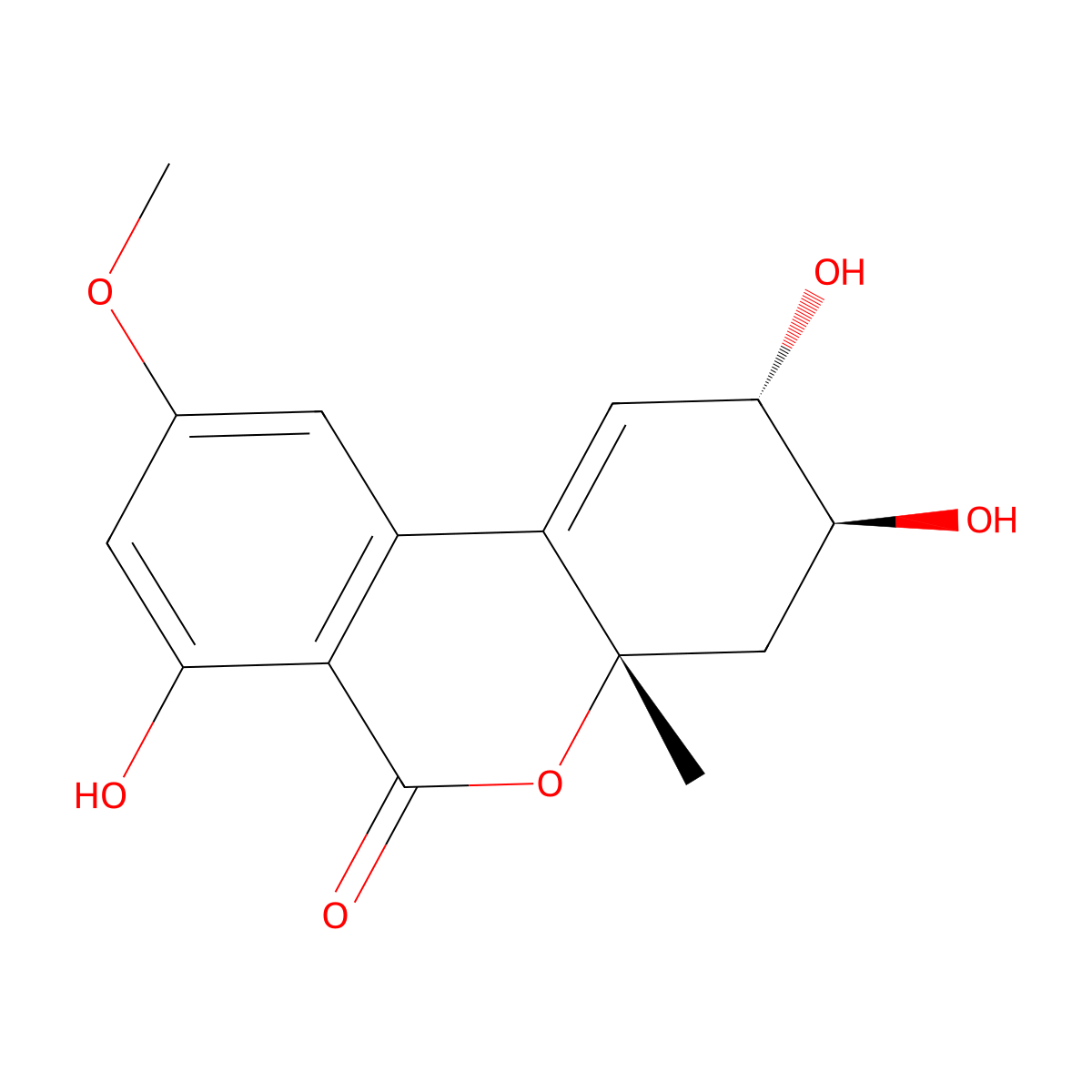 Altenuene molecular structure, CAS 29752-43-0