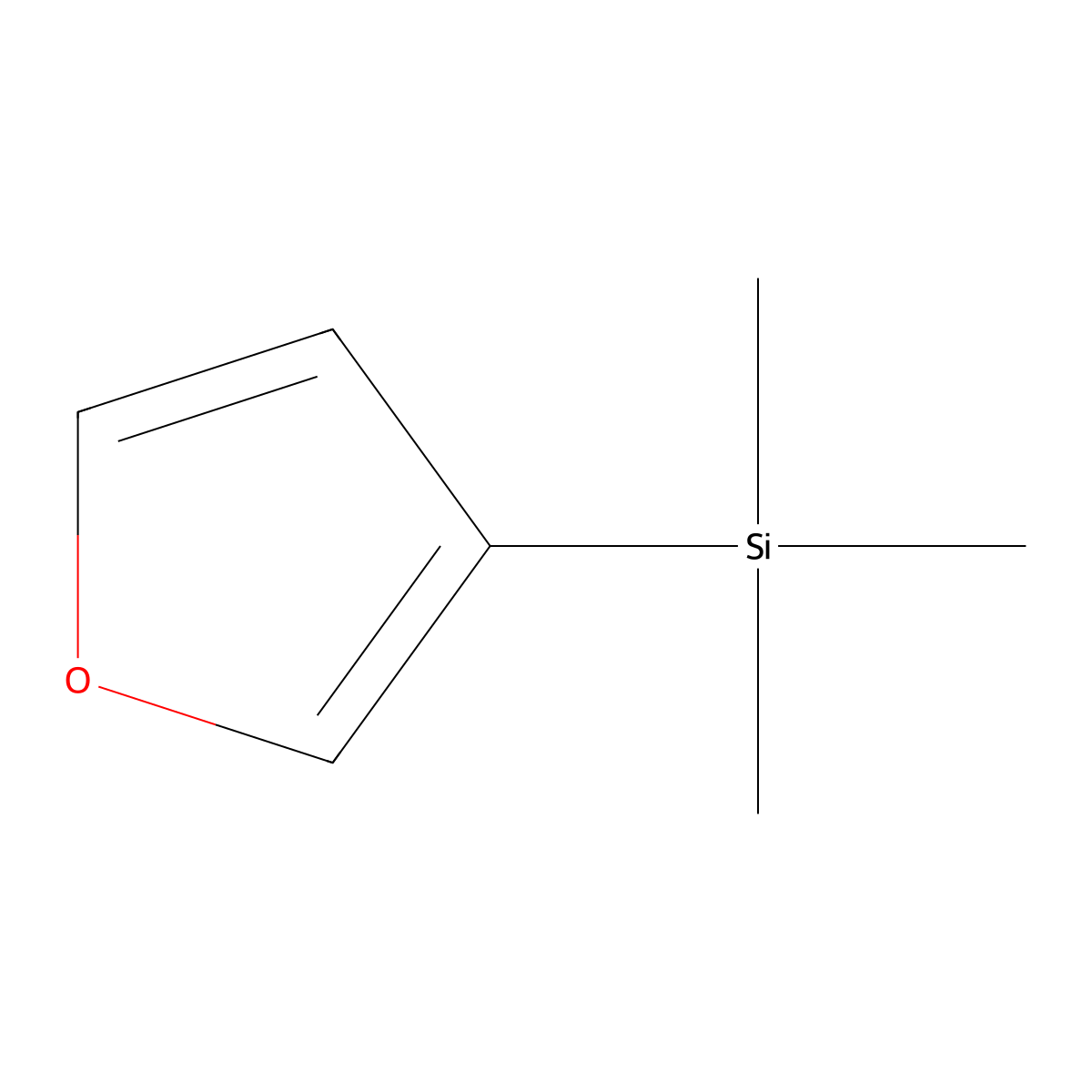 (Furan-3-yl)trimethylsilane molecular structure, CAS 29788-22-5