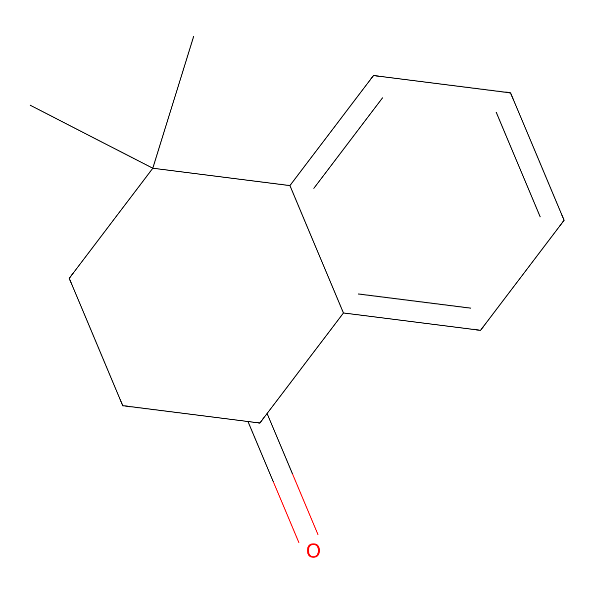 4,4-Dimethyl-3,4-dihydro-2H-naphthalen-1-one molecular structure, CAS 2979-69-3