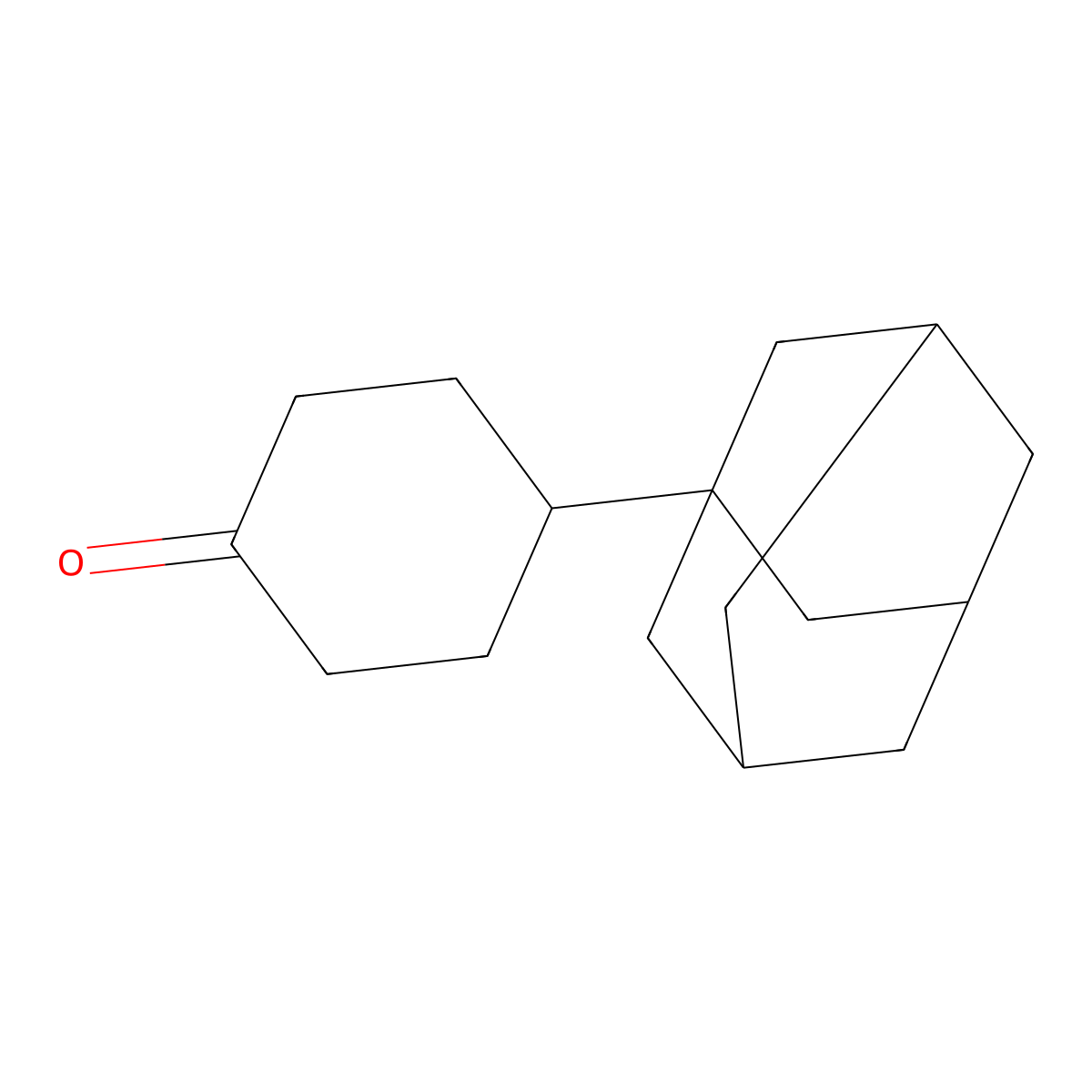 4-Adamantanylcyclohexan-1-one molecular structure, CAS 29799-09-5