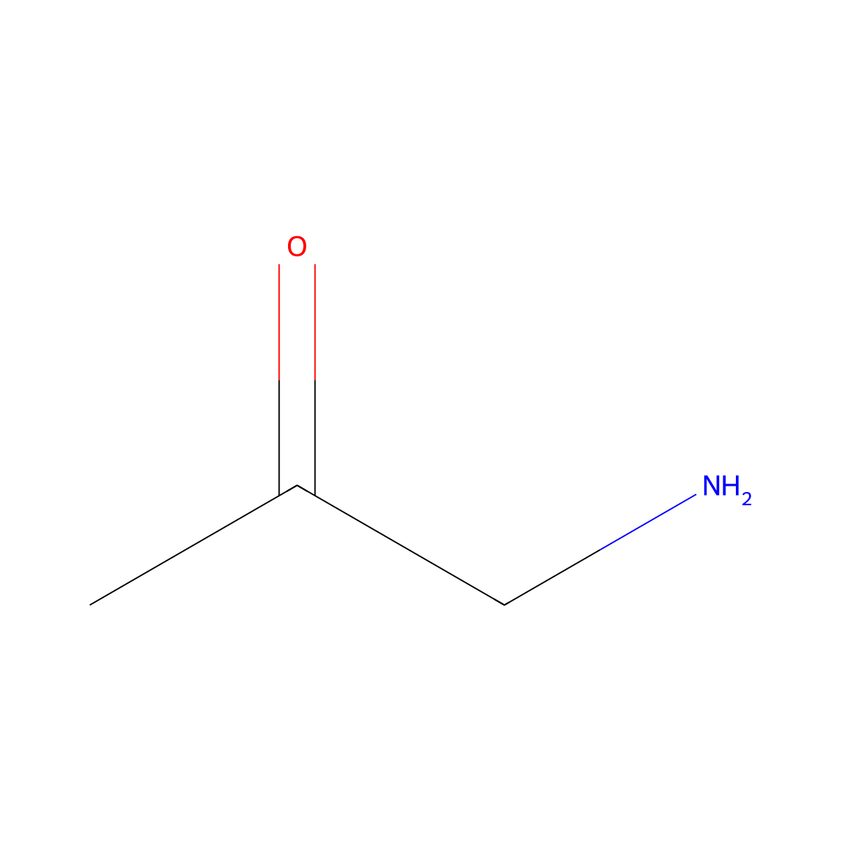 (2-Oxopropyl)amine molecular structure, CAS 298-08-8