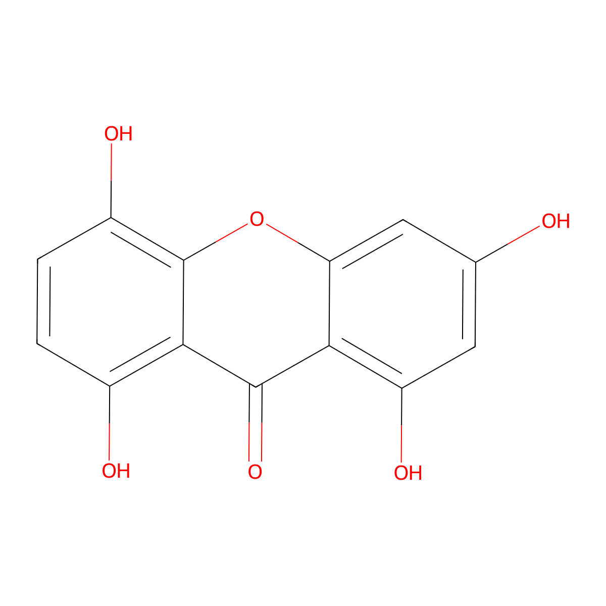 Demethylbellidifolin molecular structure, CAS 2980-32-7