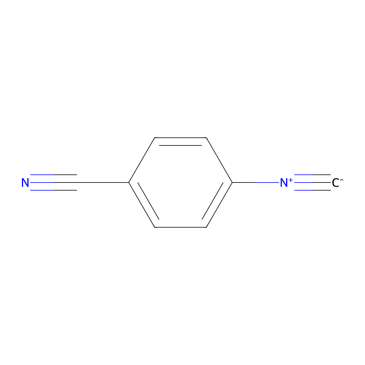 4-Isocyanobenzonitrile molecular structure, CAS 2980-80-5
