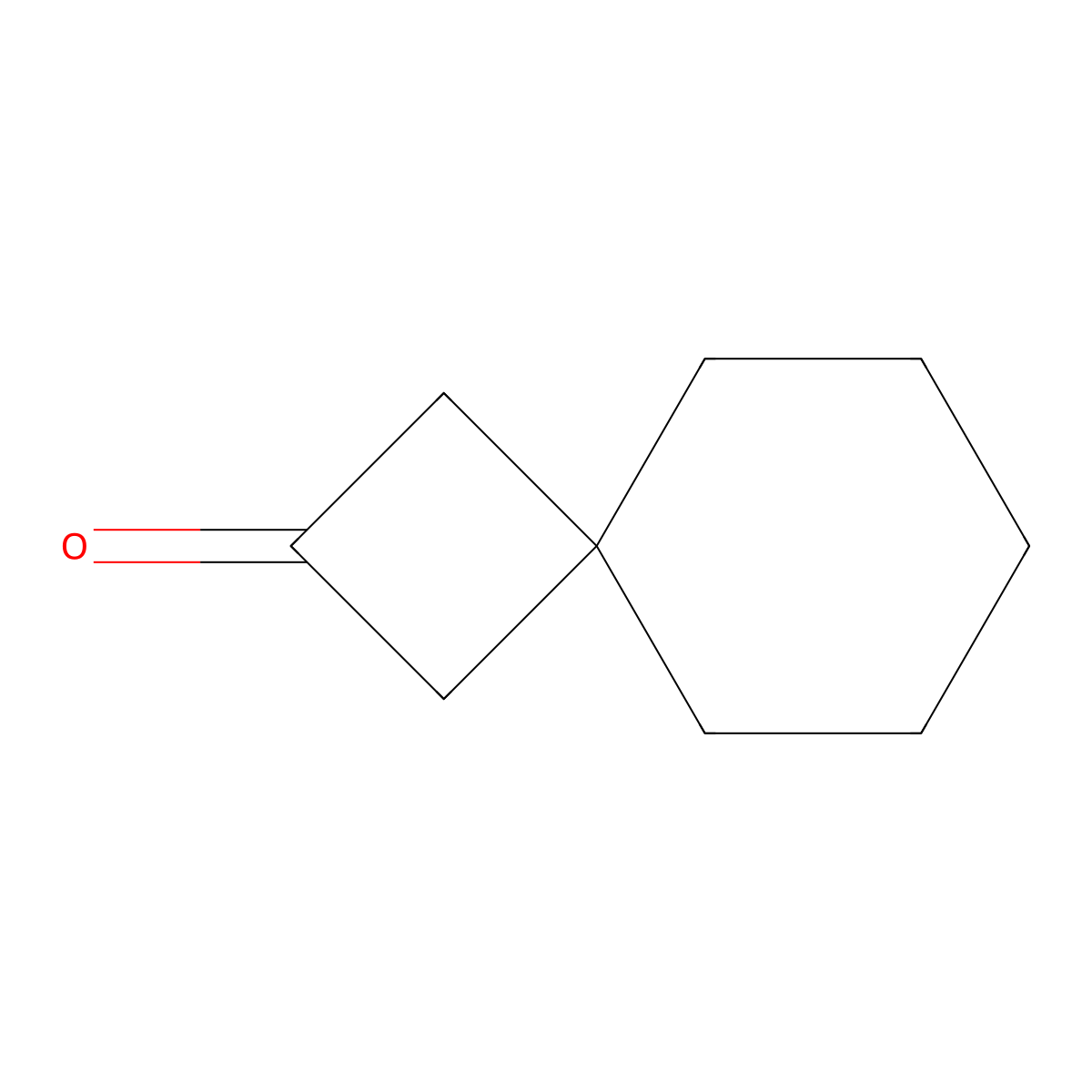 Spiro[3.5]nonan-2-one molecular structure, CAS 29800-56-4