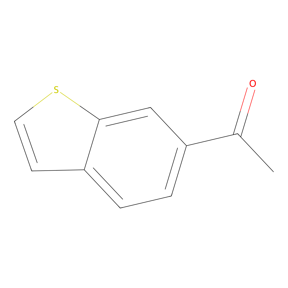 1-(Benzo[b]thiophen-6-yl)ethanone molecular structure, CAS 29813-41-0