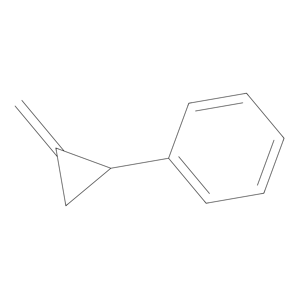 1-(Methylene)-2-phenylcyclopropane molecular structure, CAS 29817-09-2