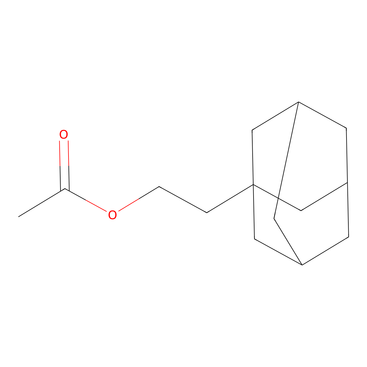 2-(Adamantan-1-yl)ethyl acetate molecular structure, CAS 29817-45-6