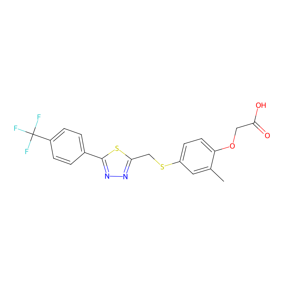Ppardelta agonist 11 molecular structure, CAS 2982696-04-6