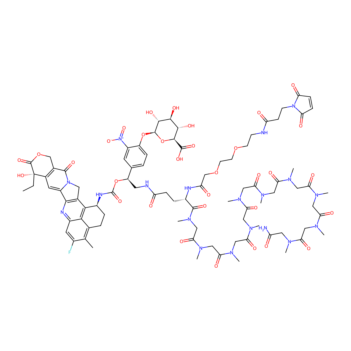 Cilotecan molecular structure, CAS 2983134-61-6