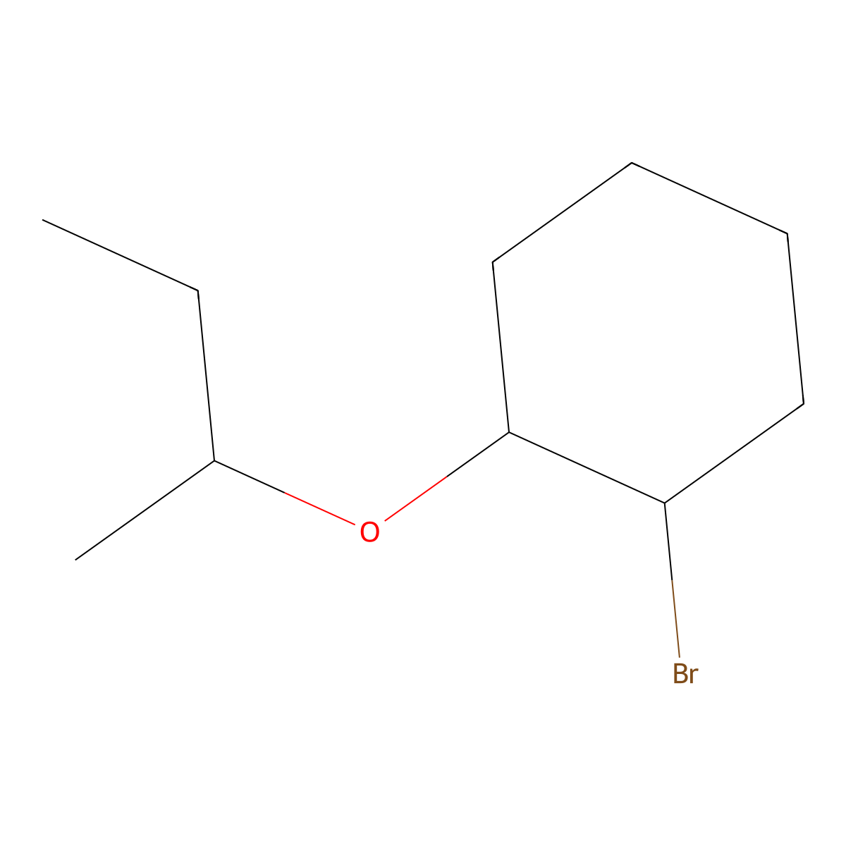 1-Bromo-2-(butan-2-yloxy)cyclohexane molecular structure, CAS 29837-03-4