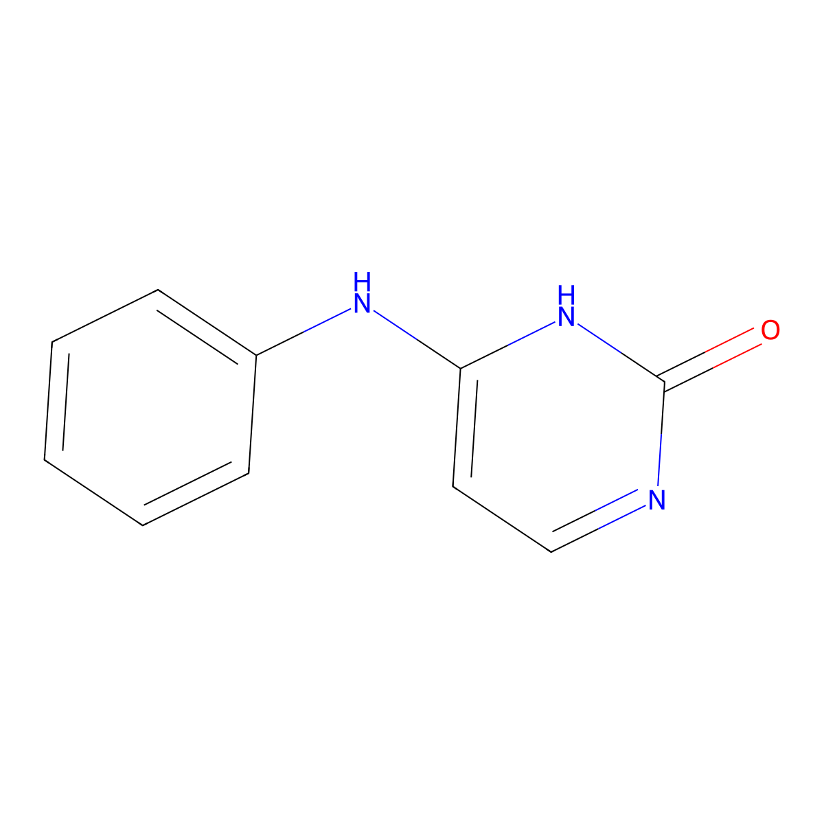 4-Phenylaminocytosine molecular structure, CAS 29840-44-6