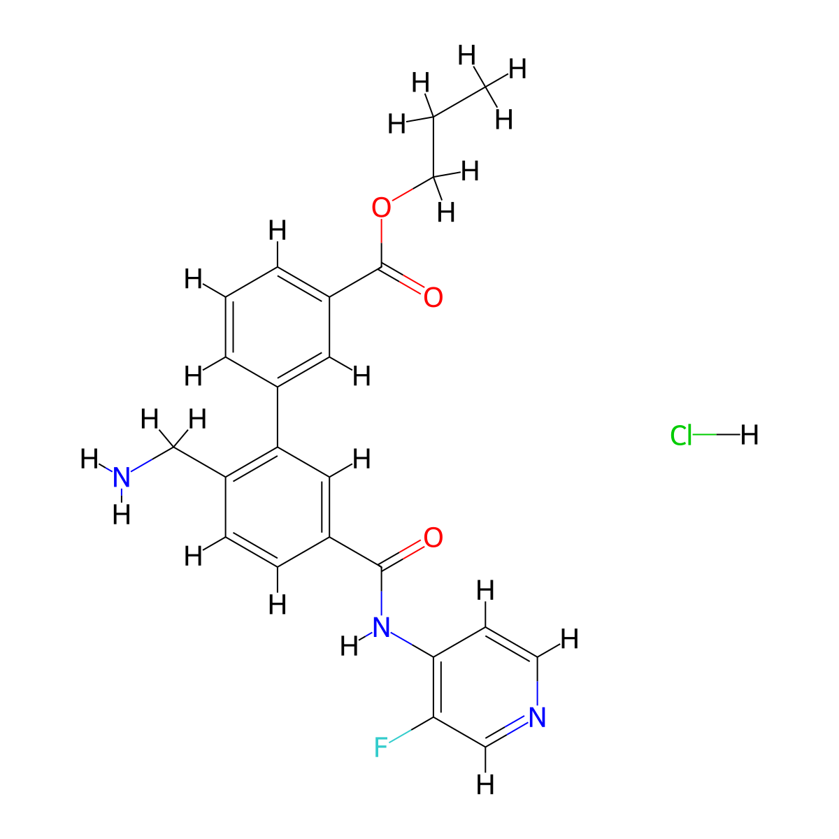 Sovesudil (hydrochloride) molecular structure, CAS 2984963-50-8