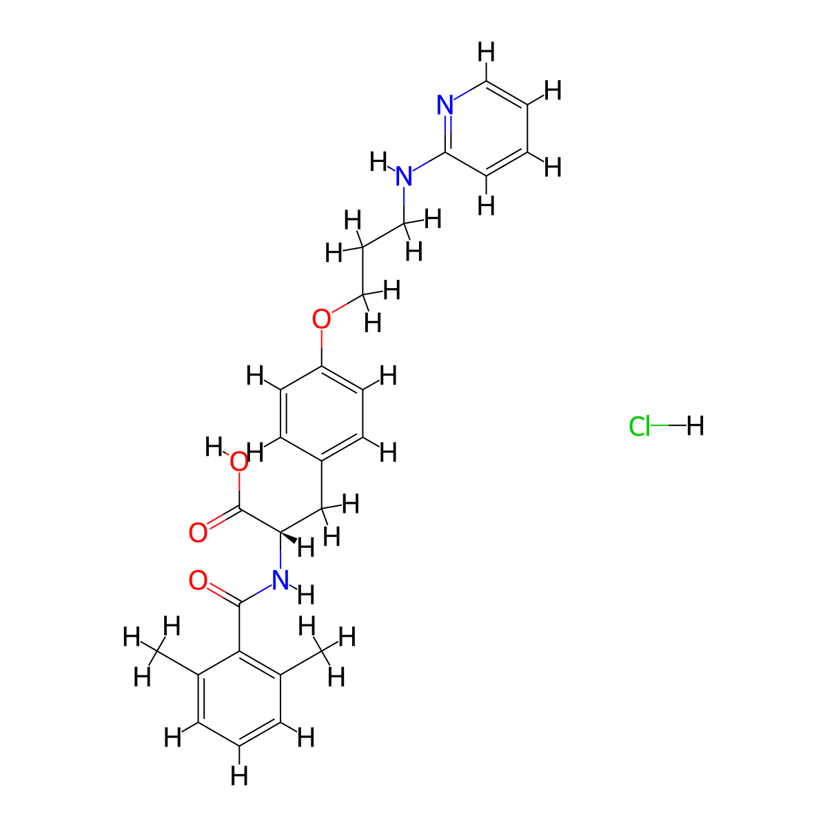 K34c (hydrochloride) molecular structure, CAS 2986315-25-5