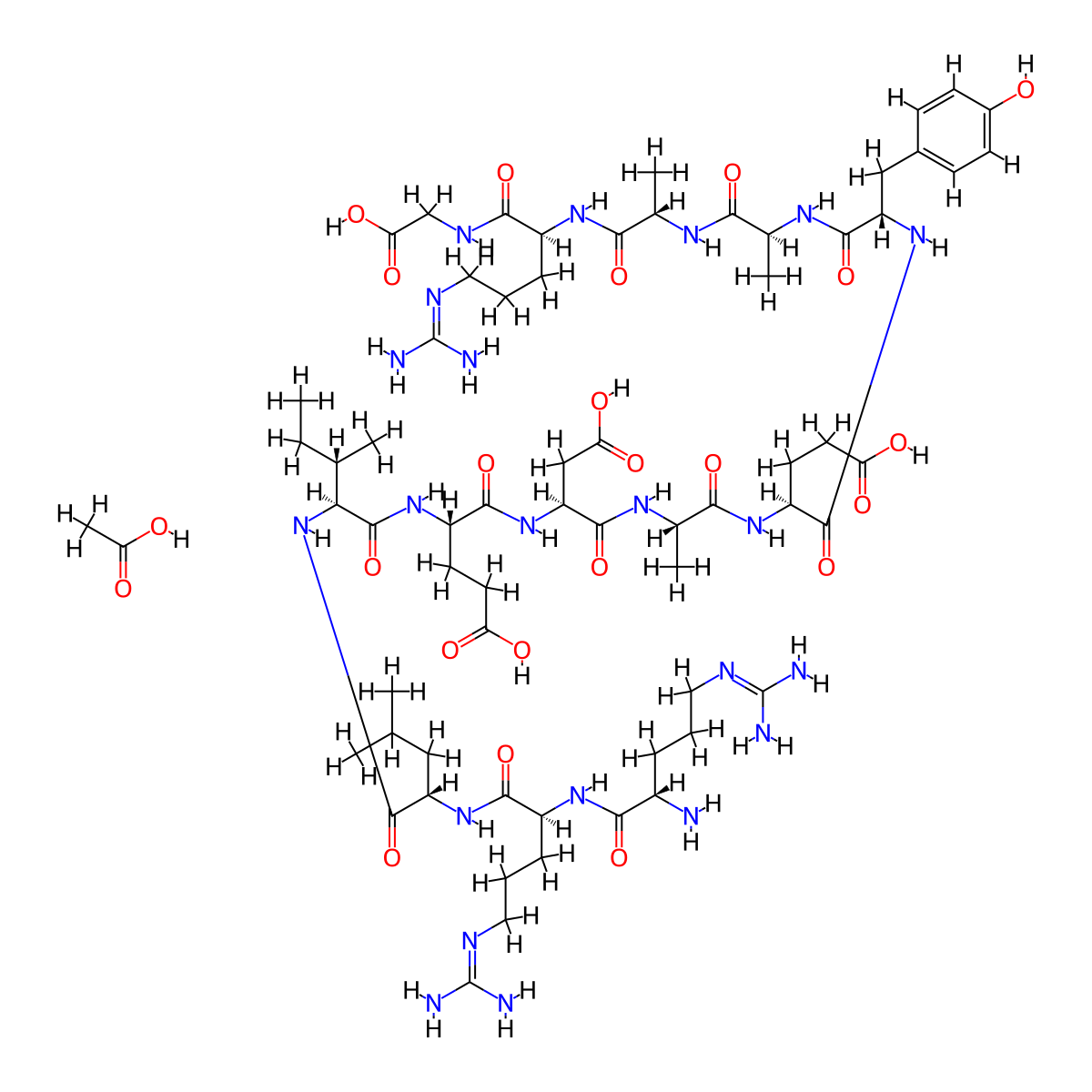 RR-src acetate molecular structure, CAS 2986315-28-8