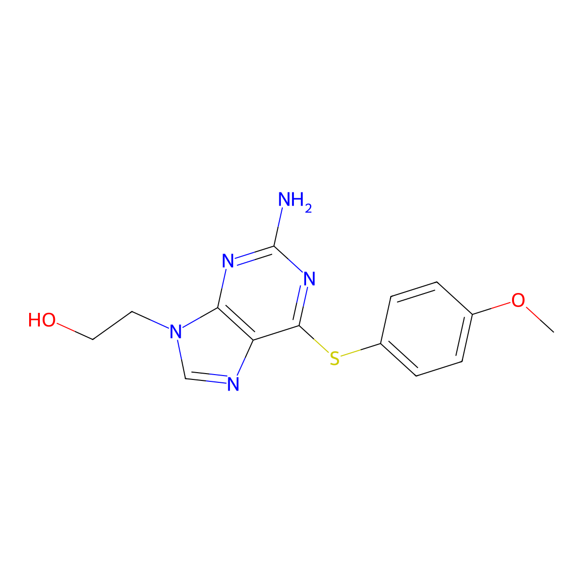 Alamifovir PM molecular structure, CAS 2986319-14-4