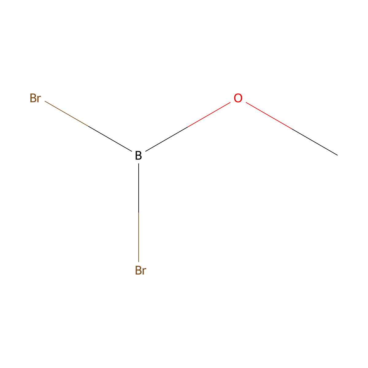Borane, dibromomethoxy- molecular structure, CAS 29877-99-4