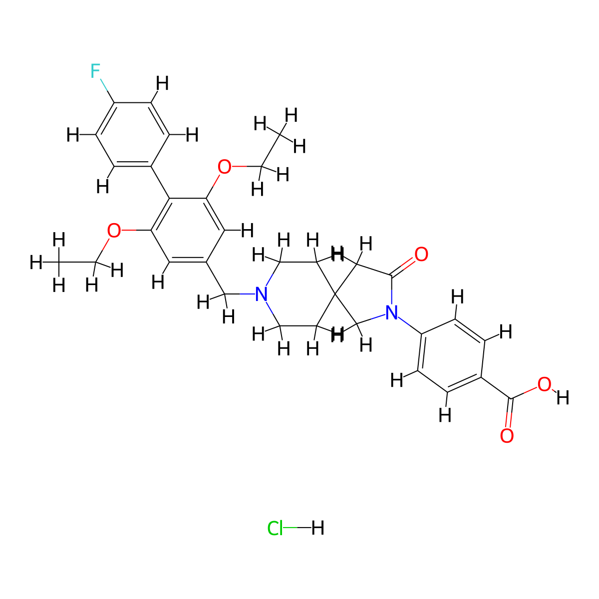 SSTR5 antagonist 2 (hydrochloride) molecular structure, CAS 2988224-31-1
