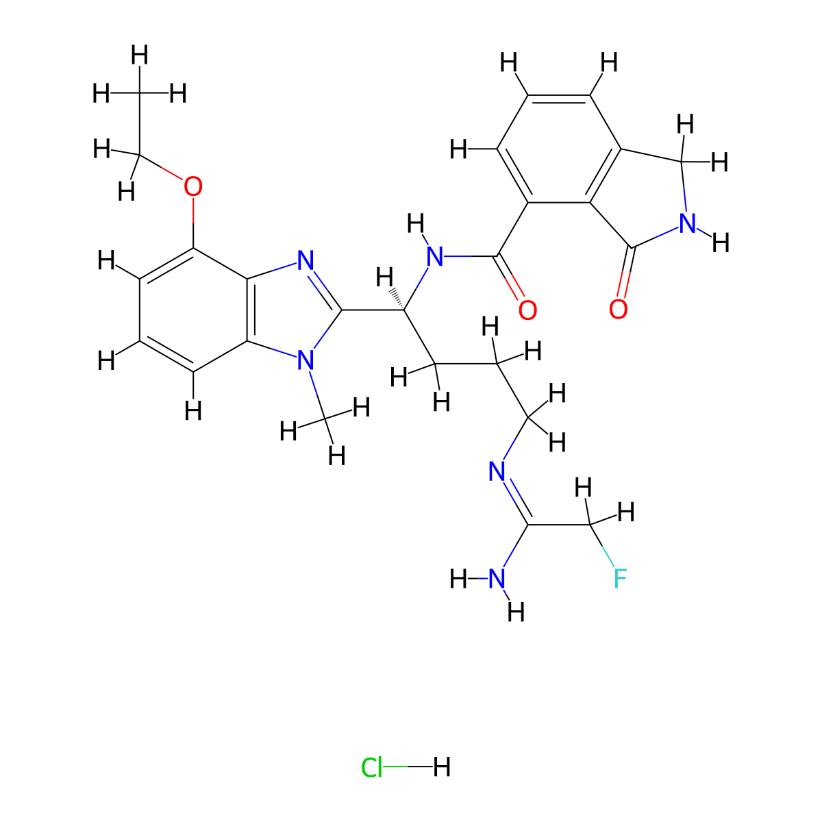 PAD2-IN-1 (hydrochloride) molecular structure, CAS 2988594-85-8
