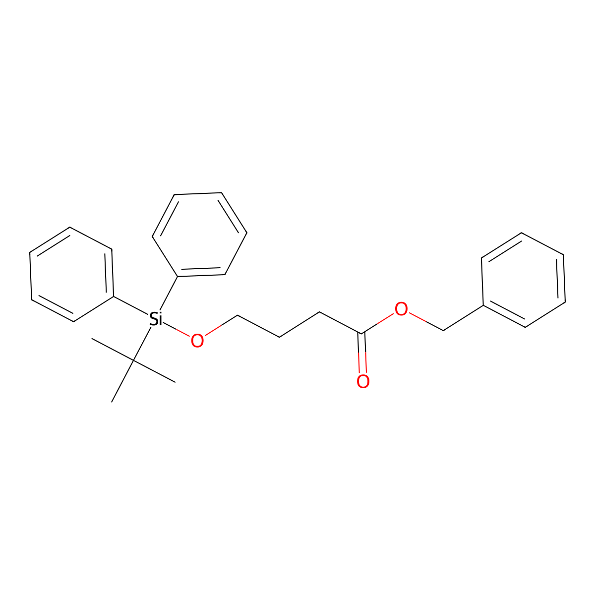 Benzyl 4-((tert-butyldiphenylsilyl)oxy)butanoate molecular structure, CAS 2988655-64-5