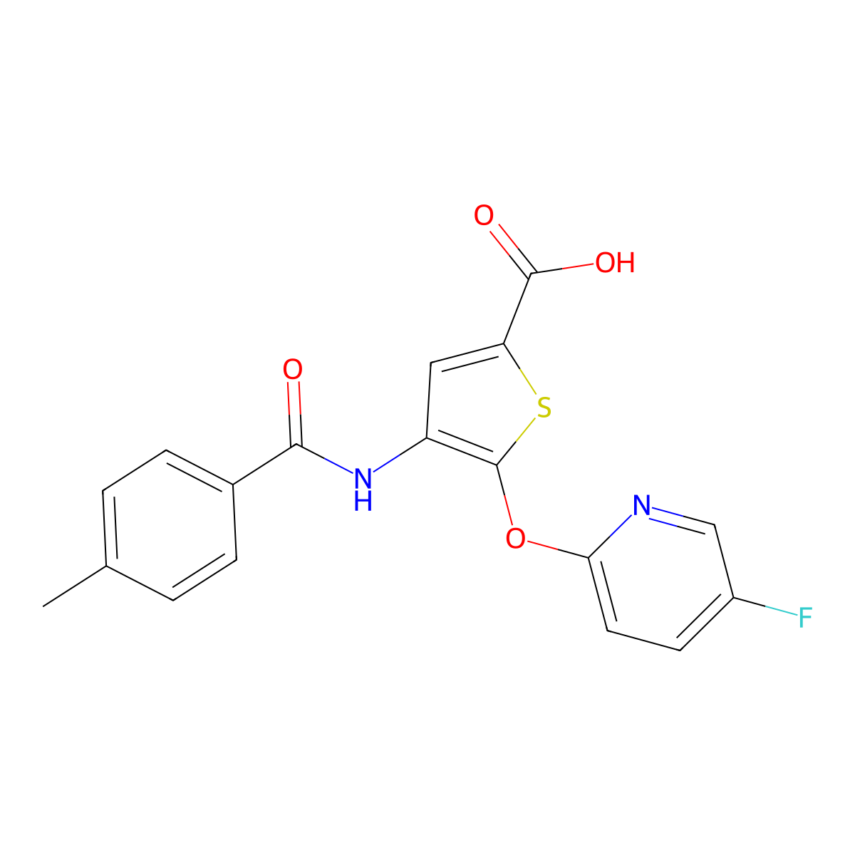 P2Y14R antagonist 2 molecular structure, CAS 2989271-65-8