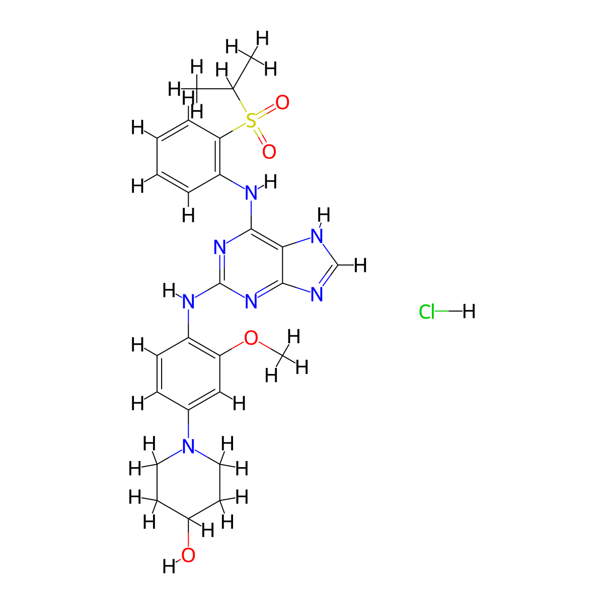 Mps1-IN-3 (hydrochloride) molecular structure, CAS 2989453-29-2