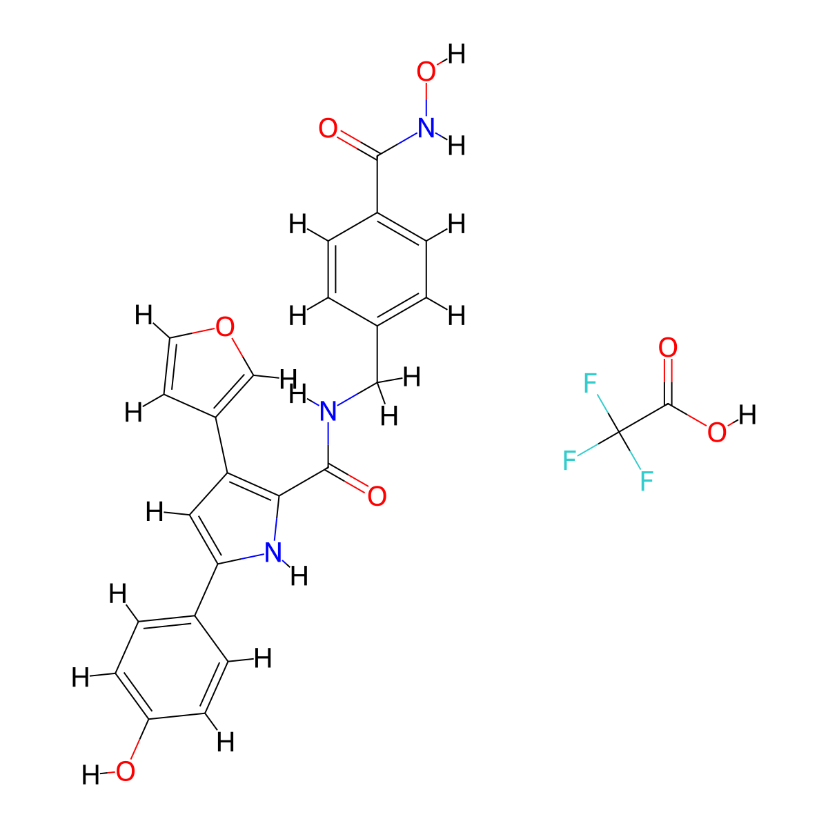 Qtx125 (tfa) molecular structure, CAS 2989537-78-0