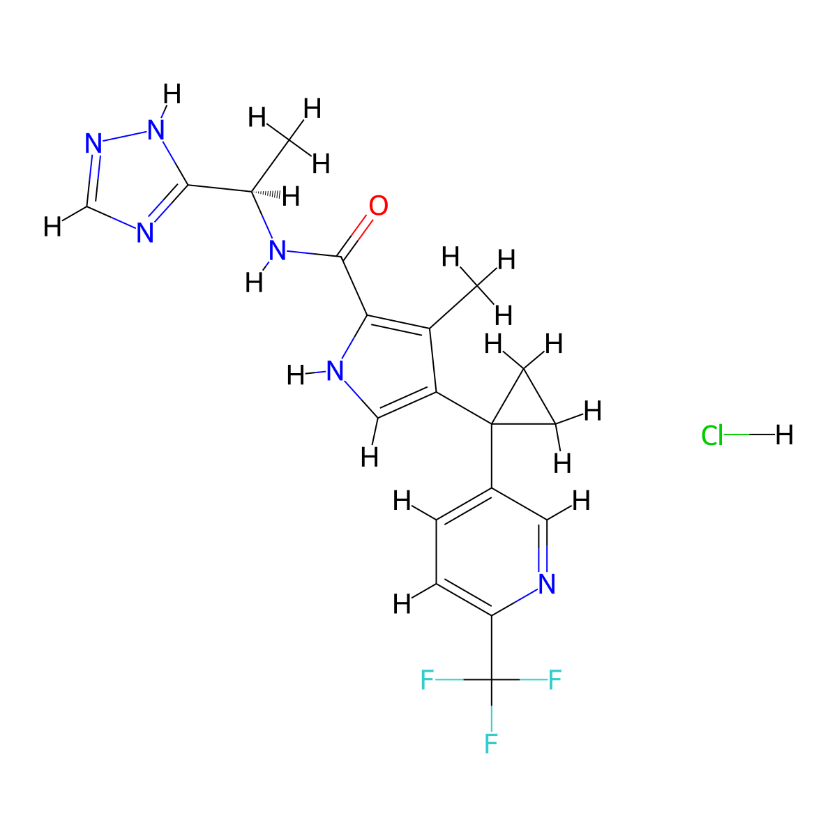DSM705 (hydrochloride) molecular structure, CAS 2989908-08-7