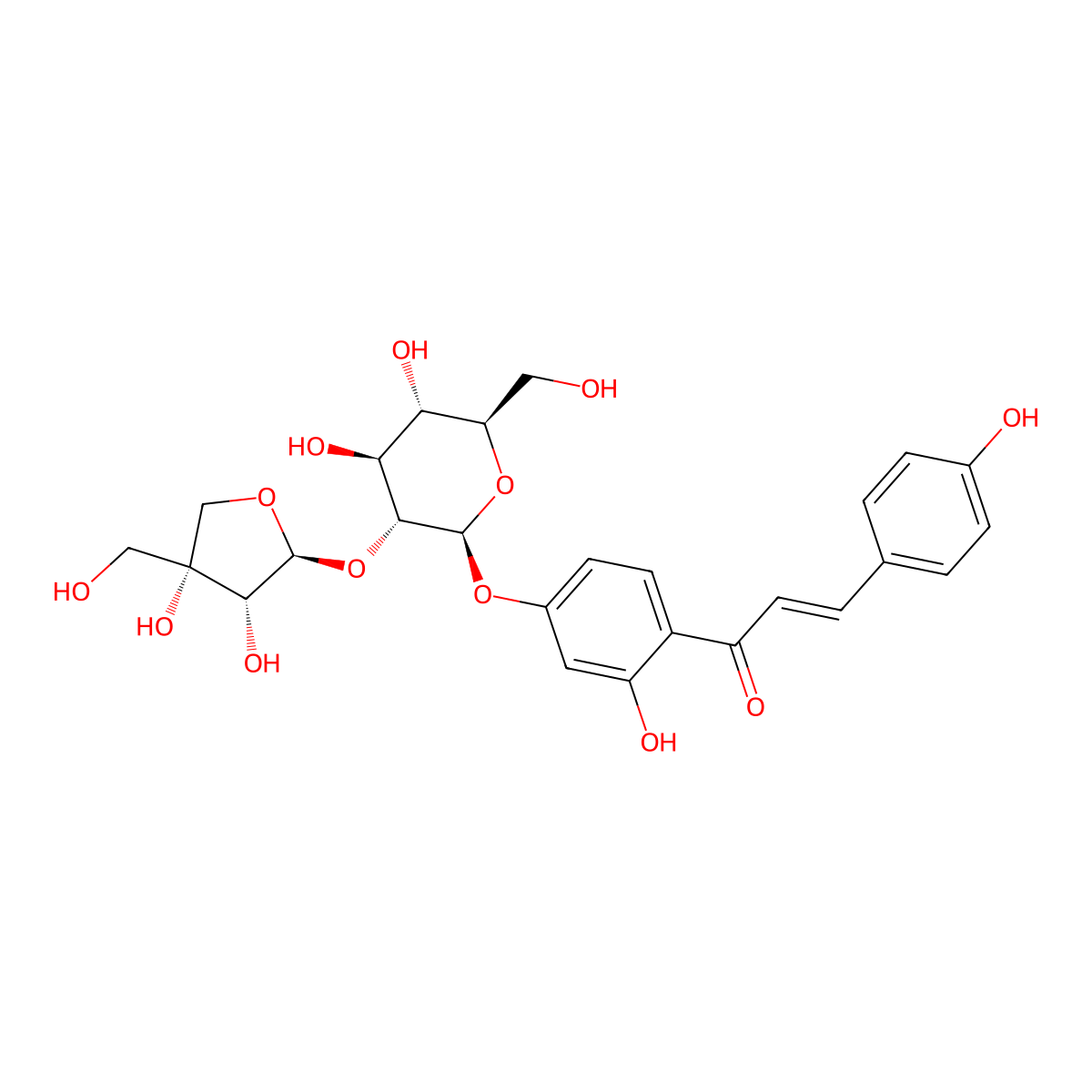 Licuroside molecular structure, CAS 29913-71-1