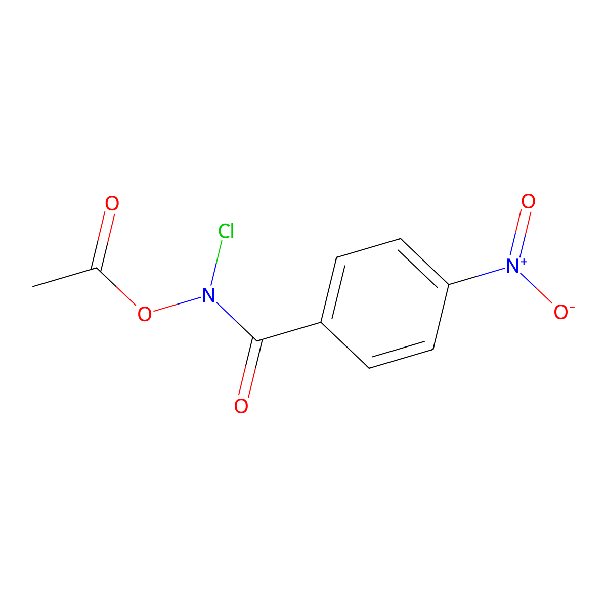 N-Acetoxy-N-chloro-4-nitrobenZamide molecular structure, CAS 2991507-62-9
