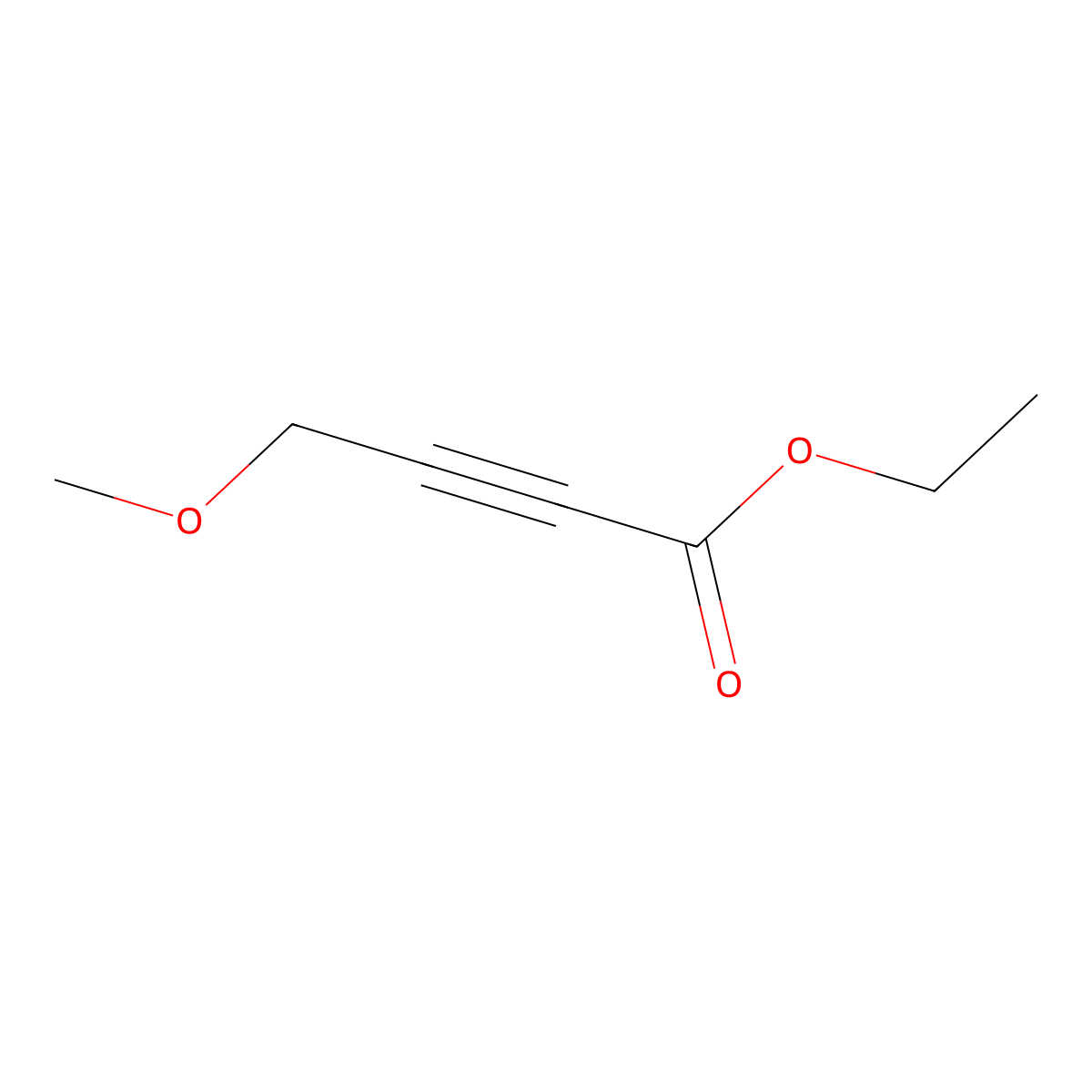 Ethyl 4-methoxybut-2-ynoate molecular structure, CAS 299184-99-9