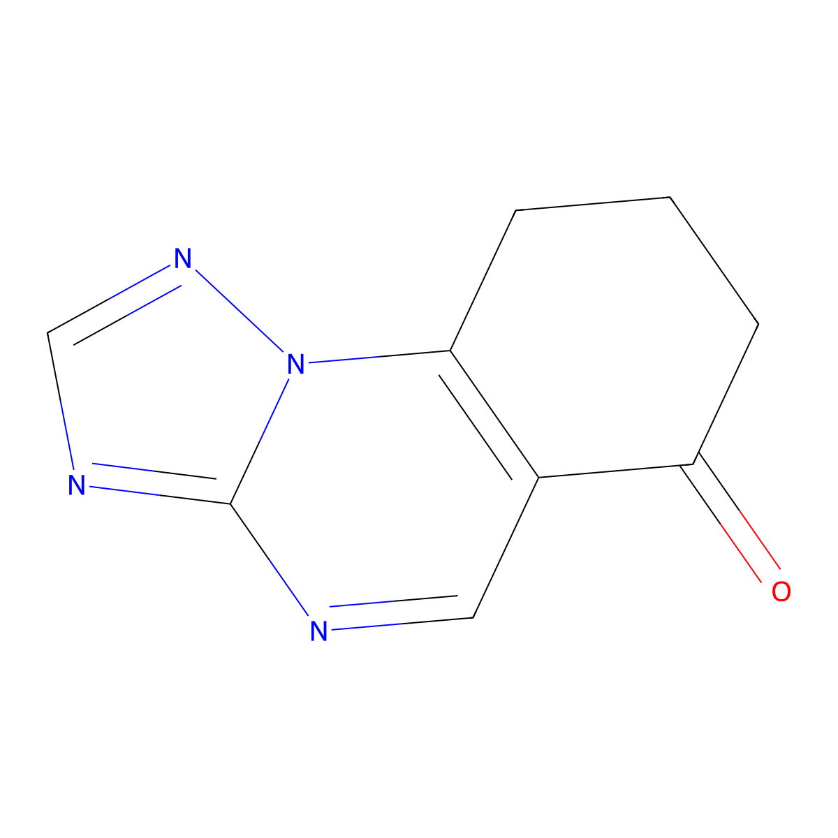 8,9-dihydro-7H-[1,2,4]triazolo[1,5-a]quinazolin-6-one molecular structure, CAS 29940-50-9