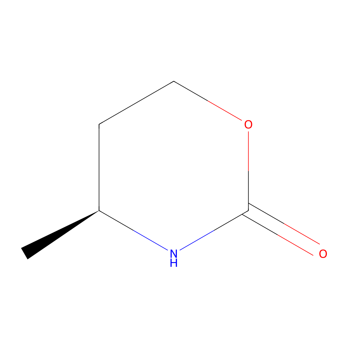 (4S)-4-methyl-1,3-oxazinan-2-one molecular structure, CAS 2994292-25-8