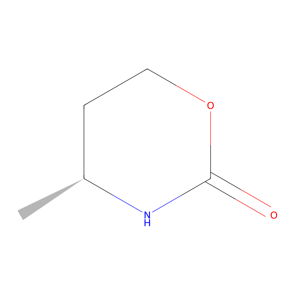 (4R)-4-methyl-1,3-oxazinan-2-one molecular structure, CAS 2994294-39-0