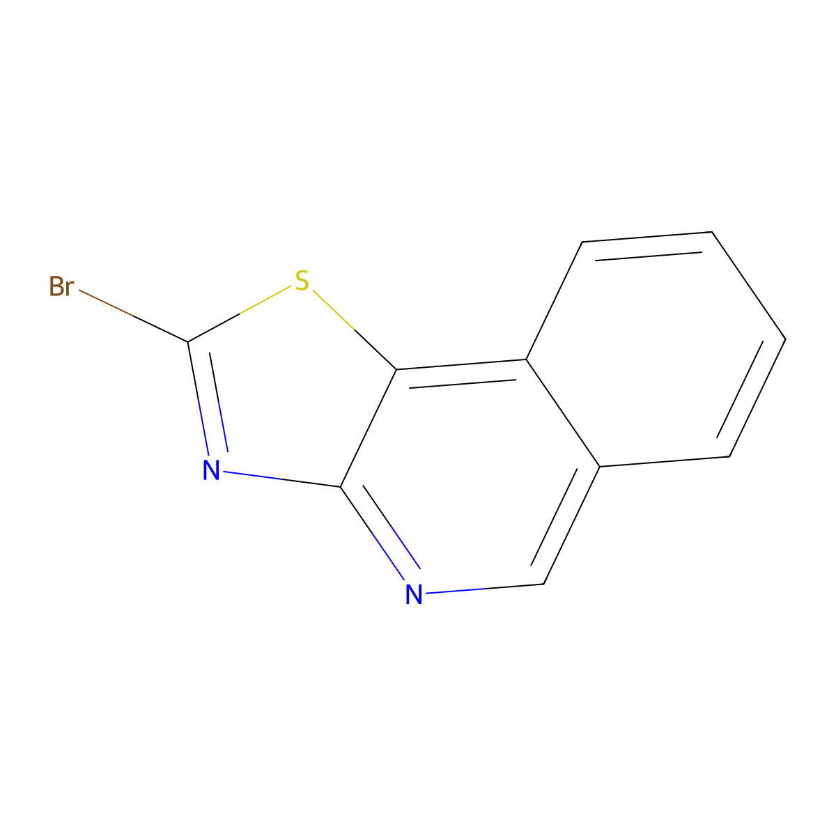 2-Bromo-[1,3]thiazolo[4,5-c]isoquinoline molecular structure, CAS 2995273-91-9