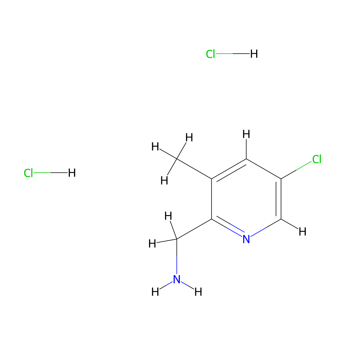 1-(5-Chloro-3-methylpyridin-2-yl)methanamine dihydrochloride molecular structure, CAS 2995277-18-2