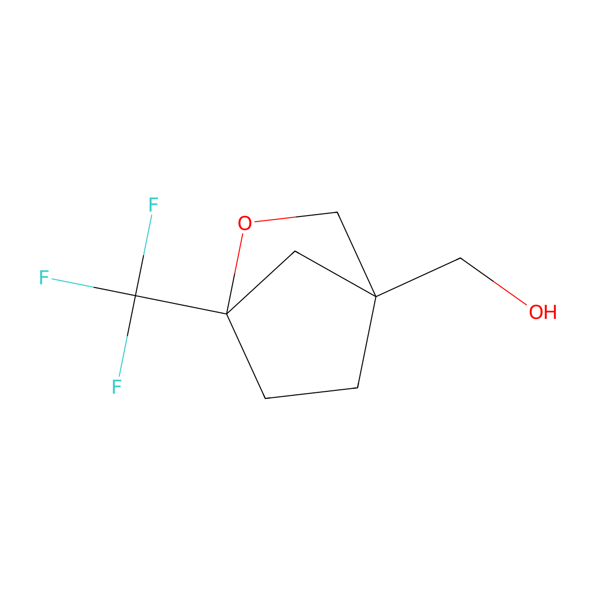 [1-(Trifluoromethyl)-2-oxabicyclo[2.2.1]heptan-4-yl]methanol molecular structure, CAS 2995277-49-9
