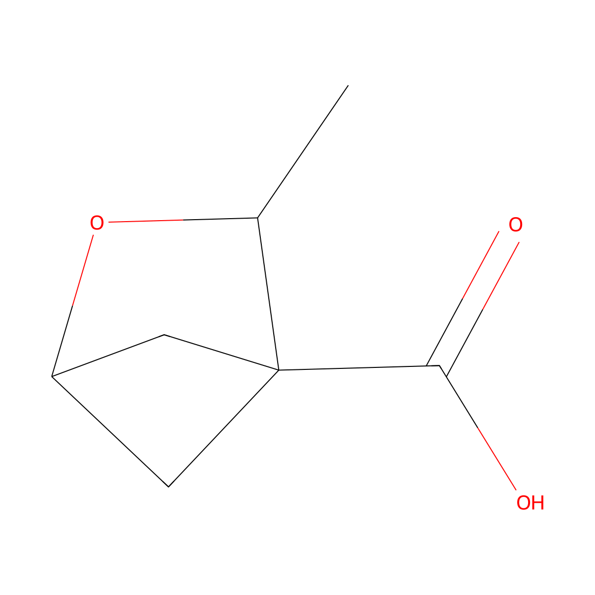 3-Methyl-2-oxabicyclo[2.1.1]hexane-4-carboxylic acid molecular structure, CAS 2995281-09-7