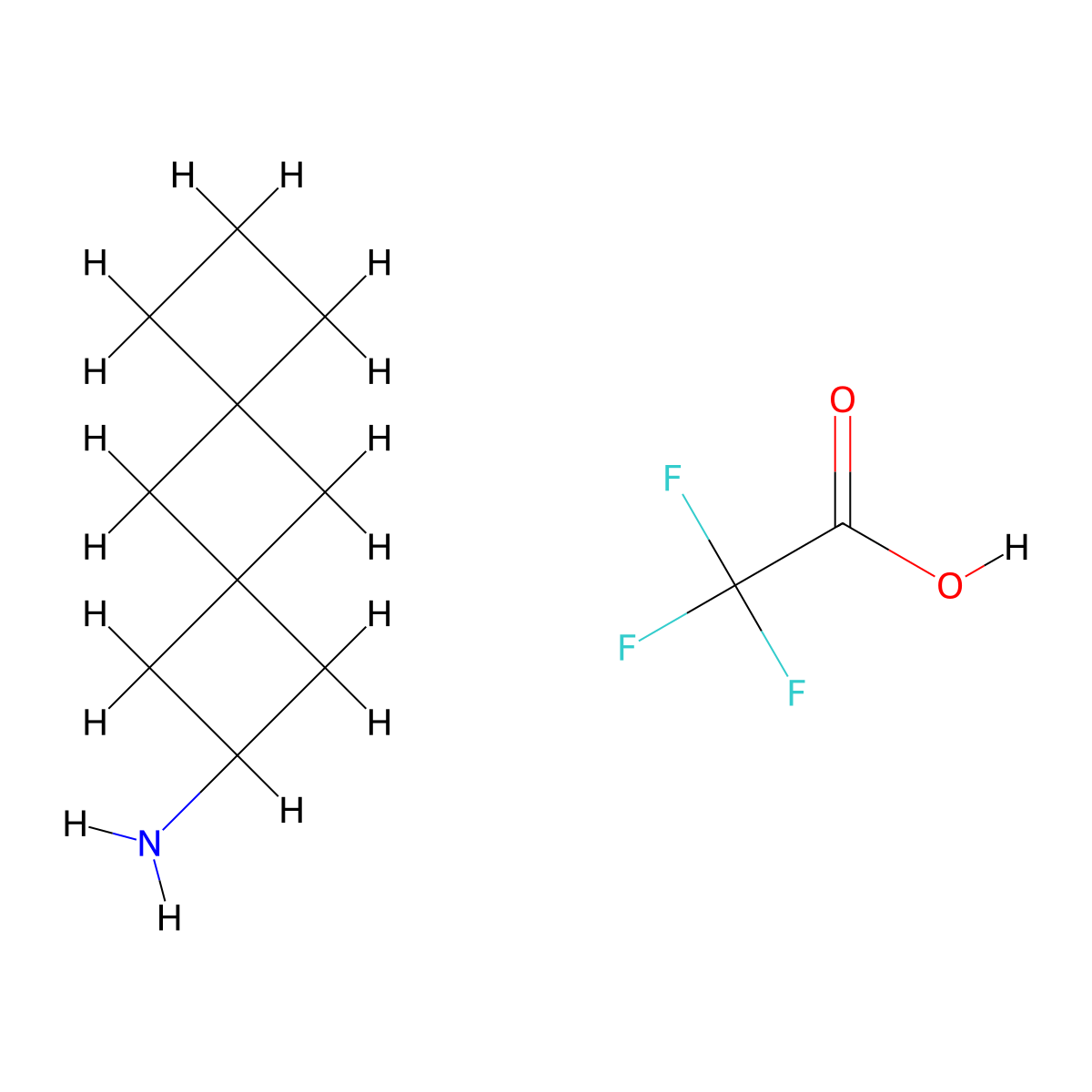 Dispiro[3.1.3^{6}.1^{4}]decan-2-amine, trifluoroacetic acid molecular structure, CAS 2995284-39-2