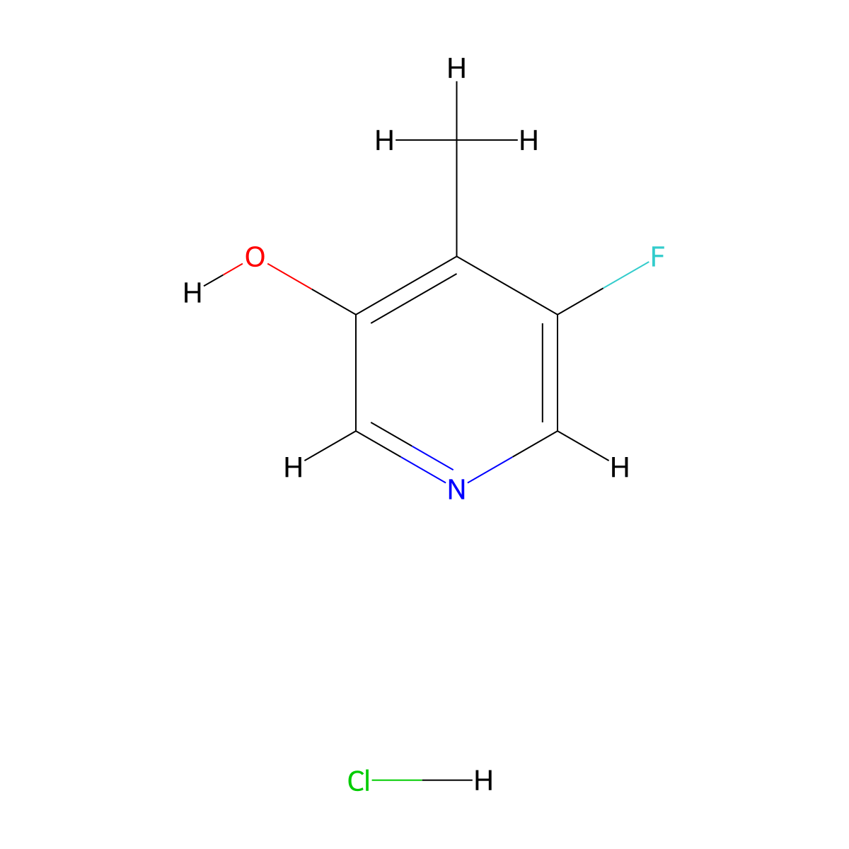 5-Fluoro-4-methylpyridin-3-ol hydrochloride molecular structure, CAS 2995284-81-4
