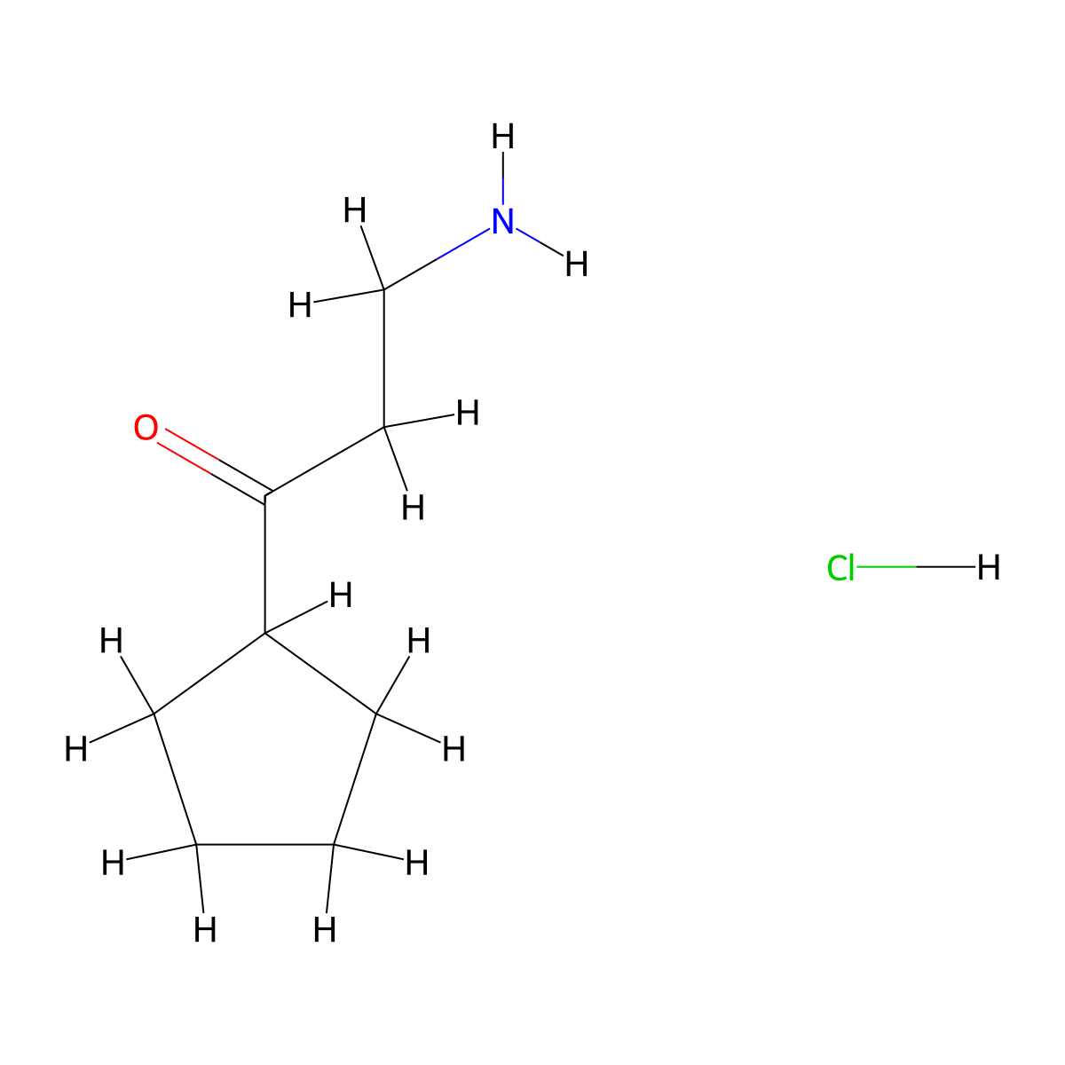 3-Amino-1-cyclopentylpropan-1-one hydrochloride molecular structure, CAS 2995285-30-6