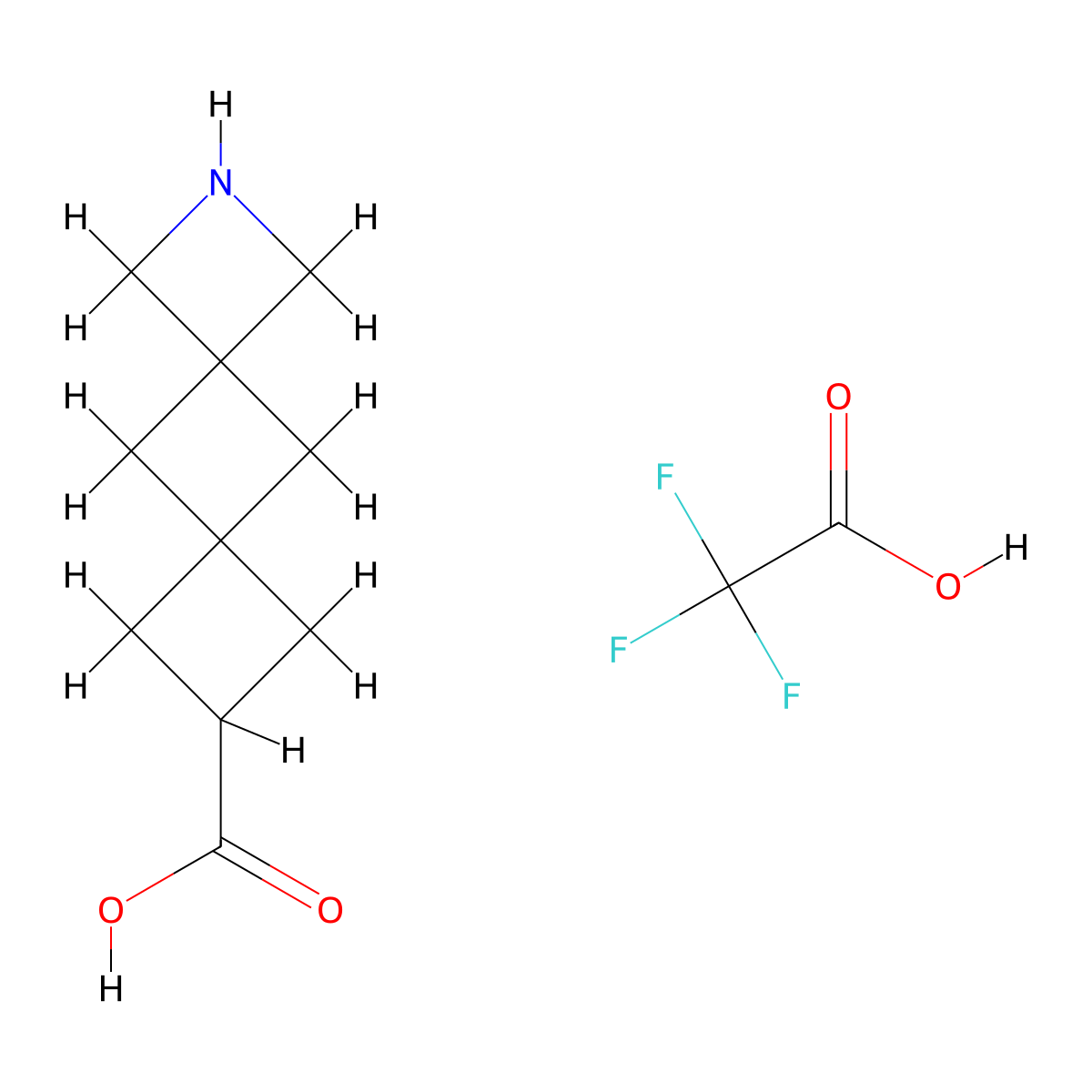 8-Azadispiro[3.1.36.14]decane-2-carboxylic acid;2,2,2-trifluoroacetic acid molecular structure, CAS 2995285-92-0