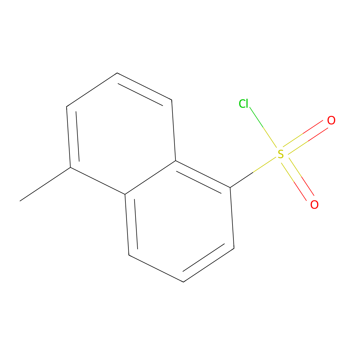 5-Methylnaphthalene-1-sulfonyl chloride molecular structure, CAS 2995286-43-4