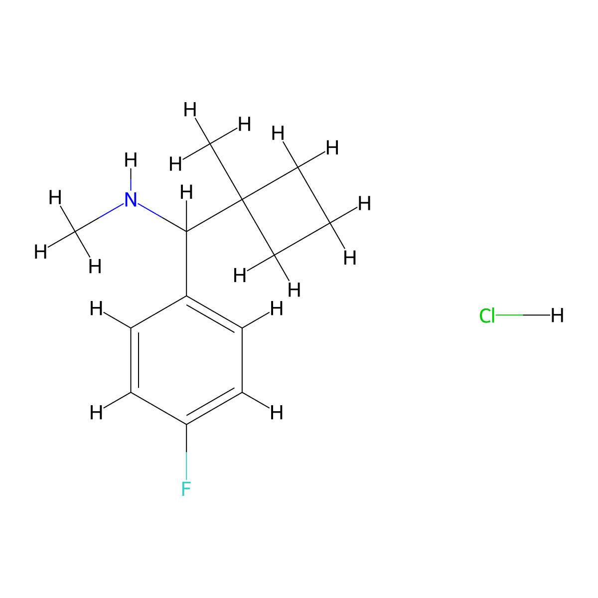[(4-Fluorophenyl)(1-methylcyclobutyl)methyl](methyl)amine hydrochloride molecular structure, CAS 2995286-70-7