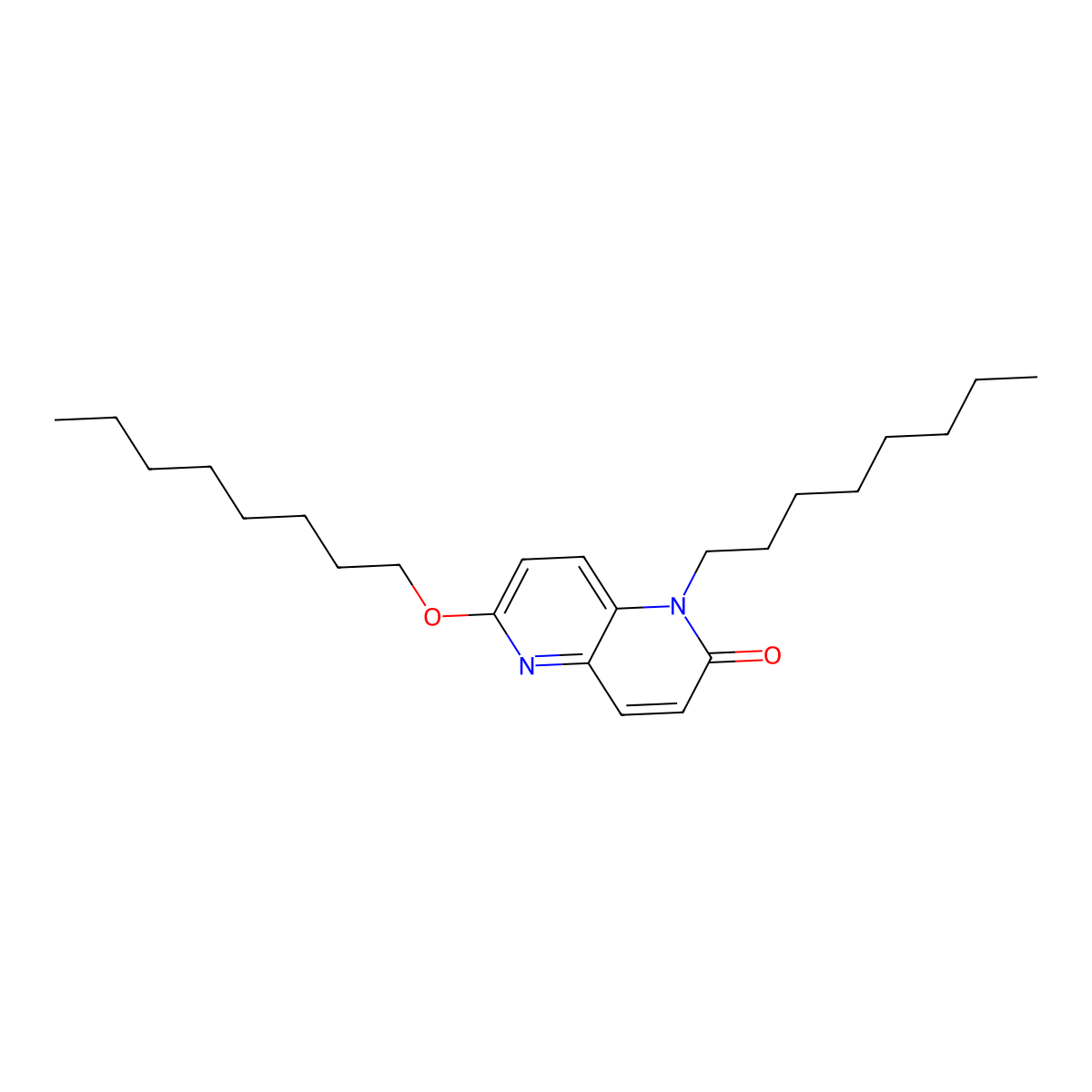 1-Octyl-6-(octyloxy)-1,5-naphthyridin-2(1H)-one molecular structure, CAS 2995287-84-6