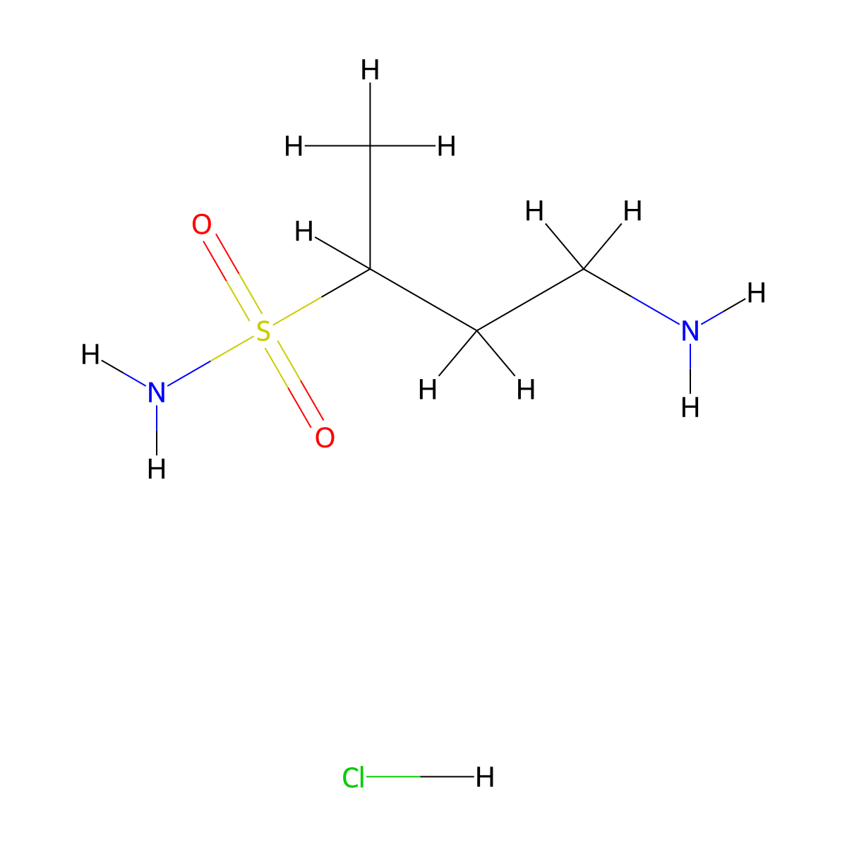 4-Aminobutane-2-sulfonamide;hydrochloride molecular structure, CAS 2995291-40-0