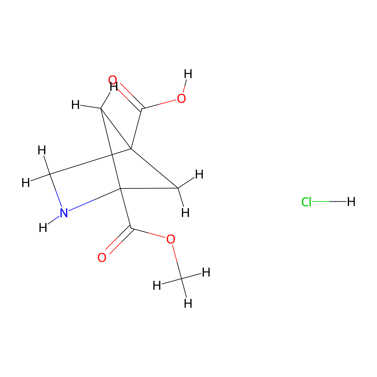 1-(Methoxycarbonyl)-2-azabicyclo[2.1.1]hexane-4-carboxylic Acid Hydrochloride molecular structure, CAS 2995297-93-1