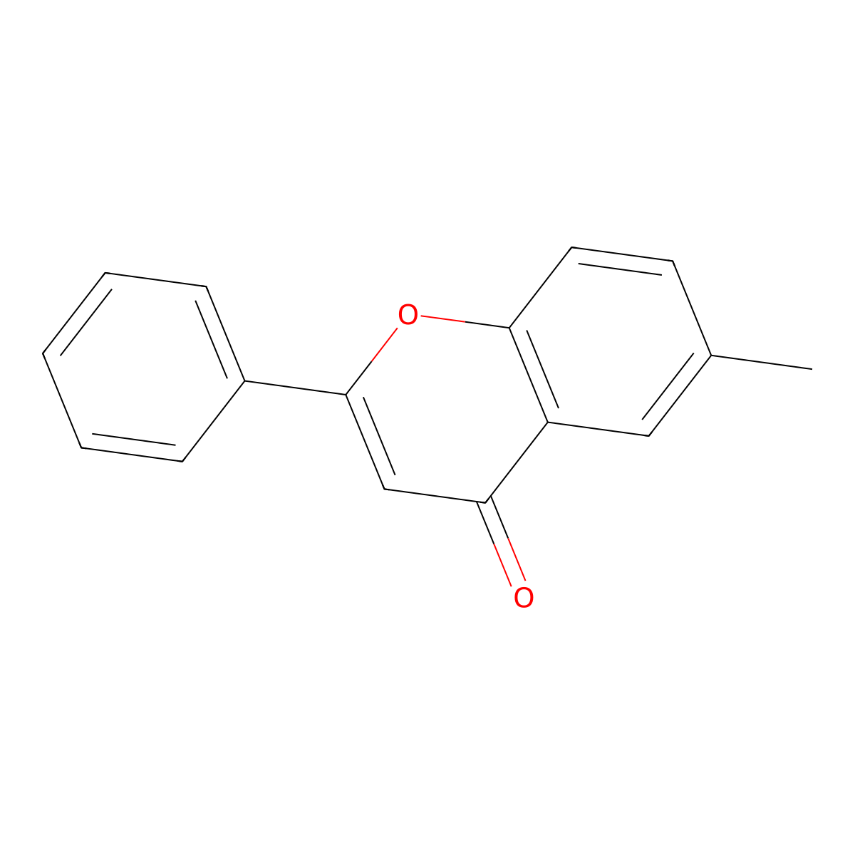 6-Methyl-2-phenyl-chromen-4-one molecular structure, CAS 29976-75-8